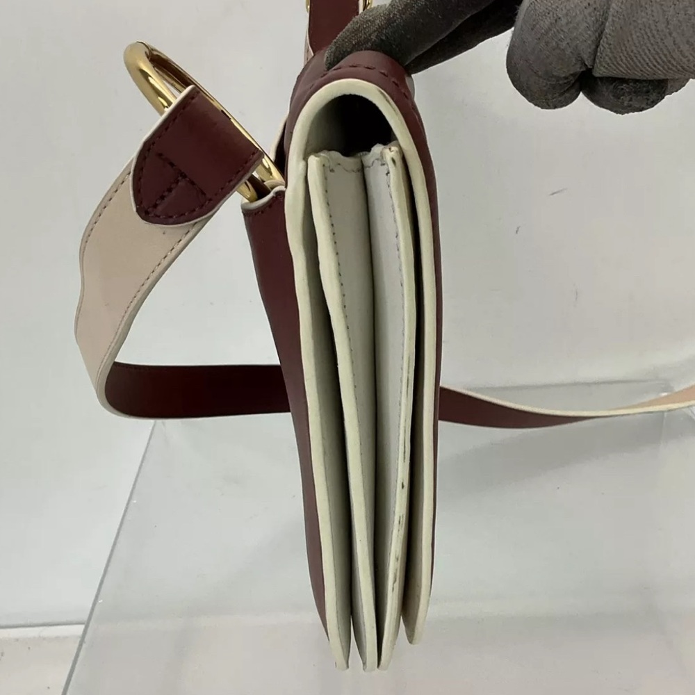 NWT Diane von Furstenberg Leather Saddle Bag - Picture 3 of 12